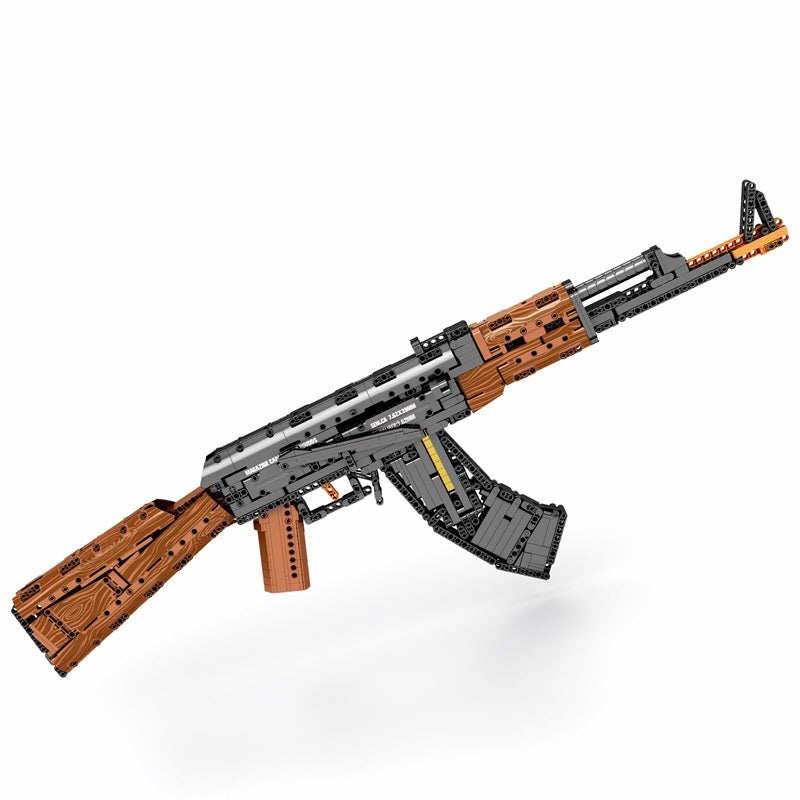 Reobrix AK-47 Assault Rifle — Building Block Model Kit (1,238 pcs)