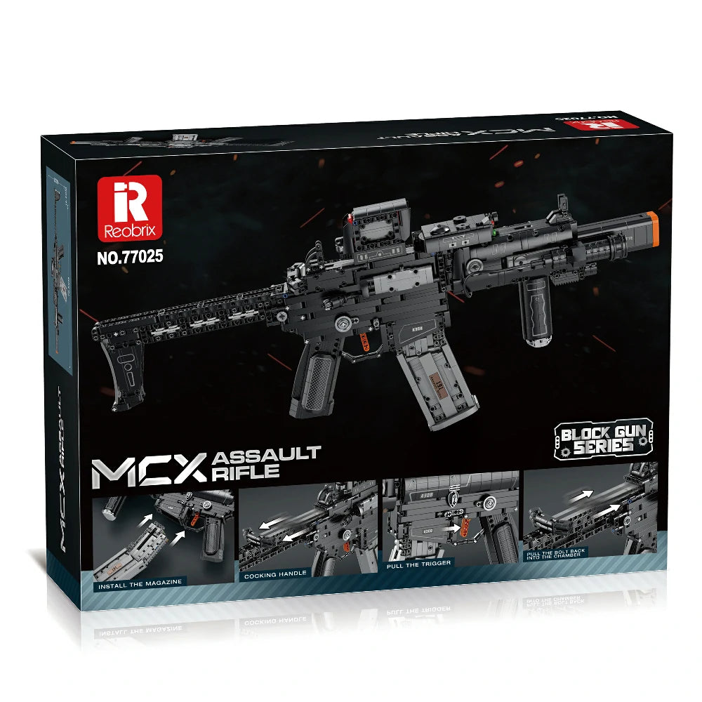 Конструктор Reobrix «Штурмовая винтовка MCX» (1589 деталей)