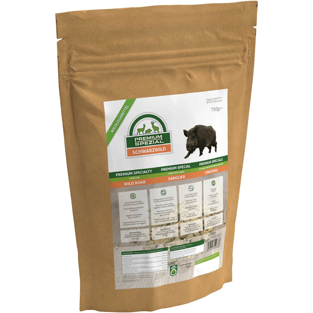 EUROHUNT Wild attractant premium special (Wild boar) 0,75 kg