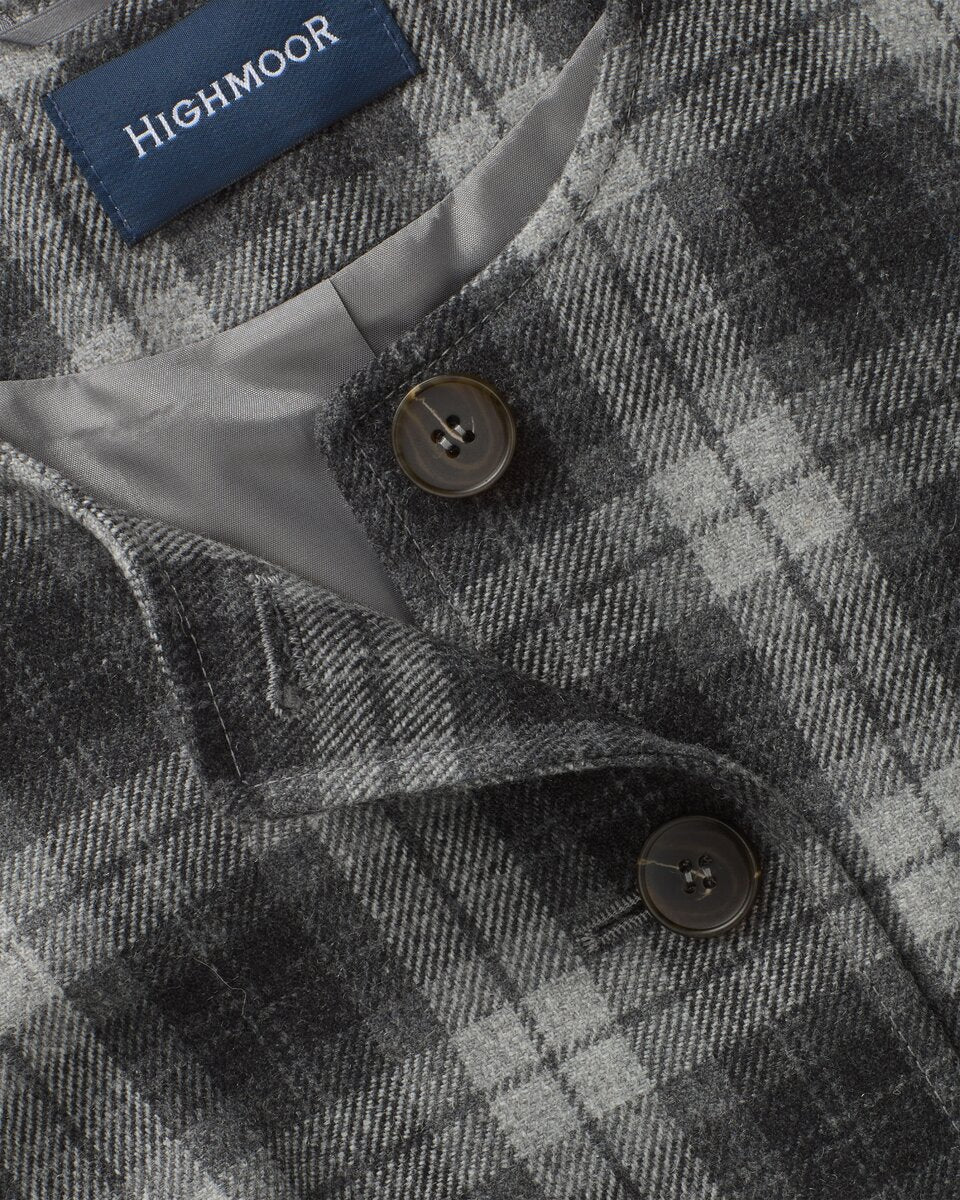 Highmoor Short tweed jacket (Gray)