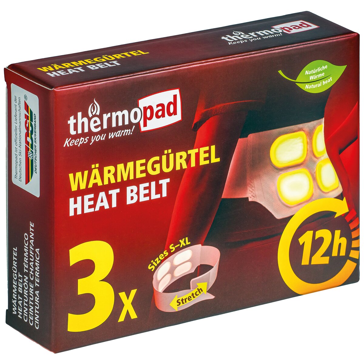 Тепловой пояс Thermopad – 3 штуки
