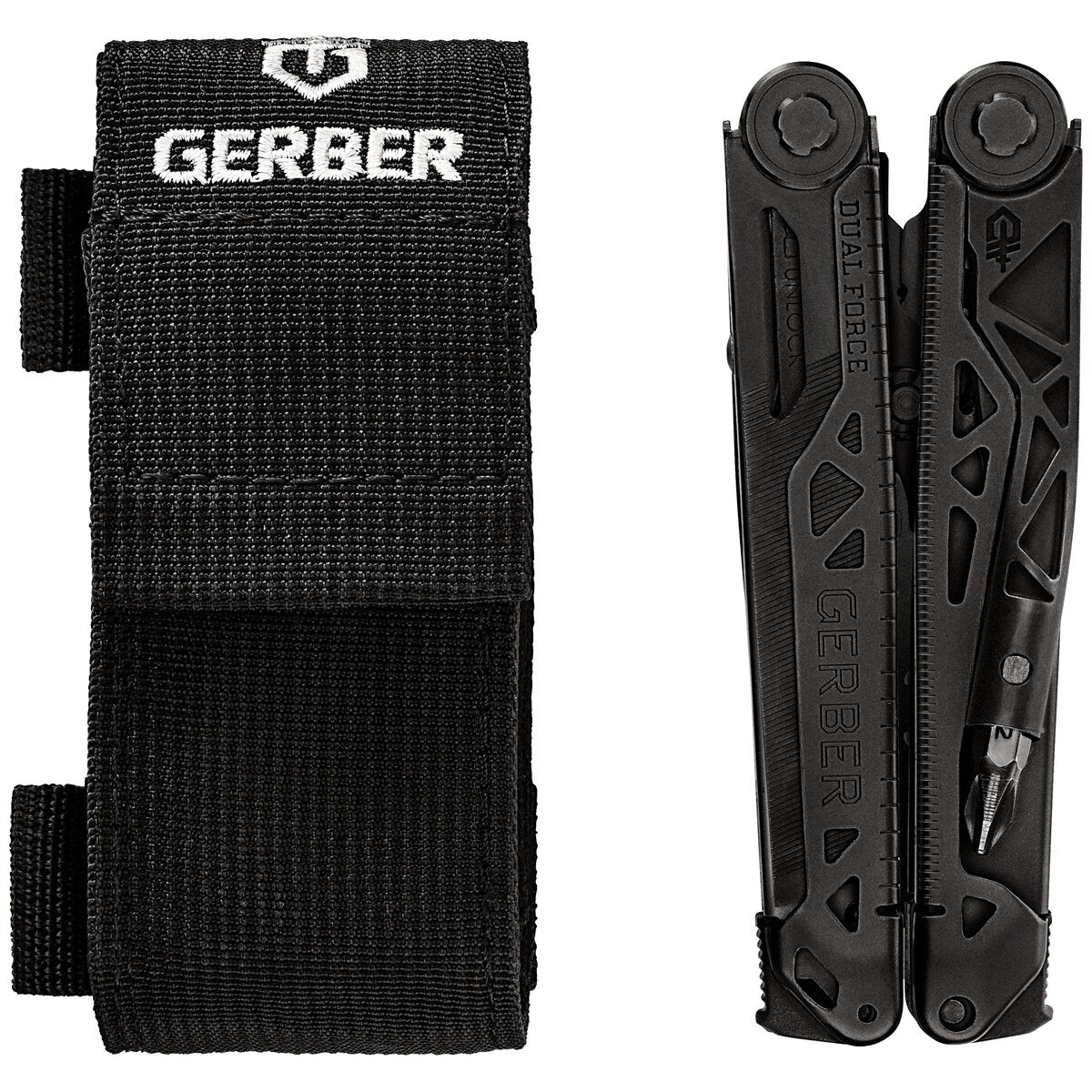Многофункциональный инструмент Gerber Dual Force (черный)