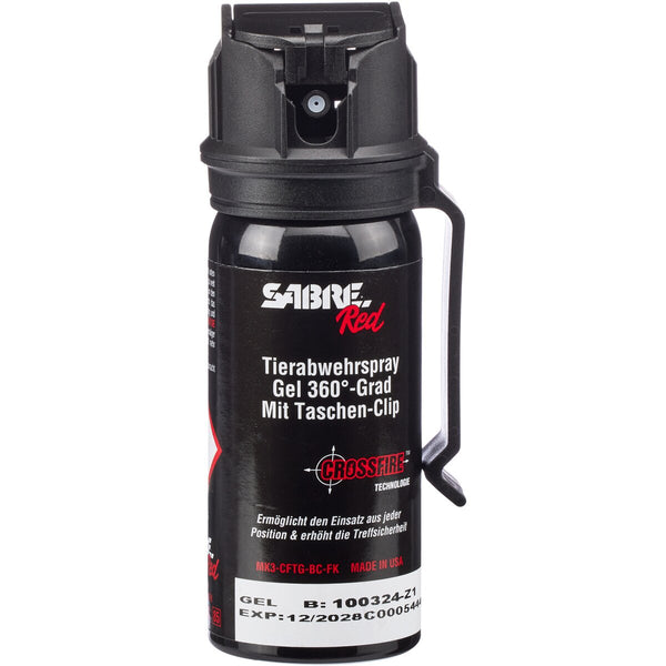 Sabre Red pašaizsardzības aerosols Crossfire Gel 360° 0,045 l