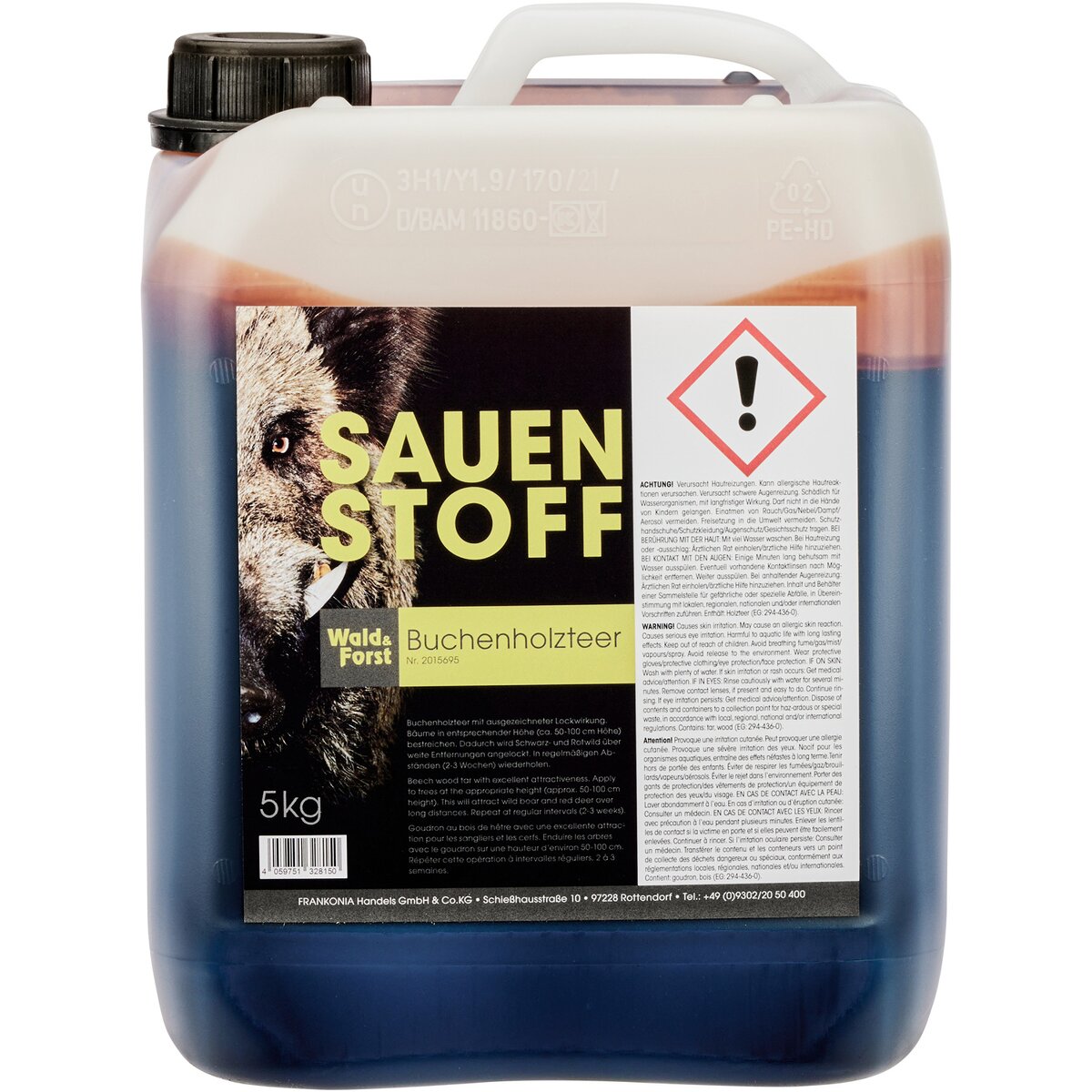 Wald & Forst Beech wood tar acid (5kg canister) 5 kg