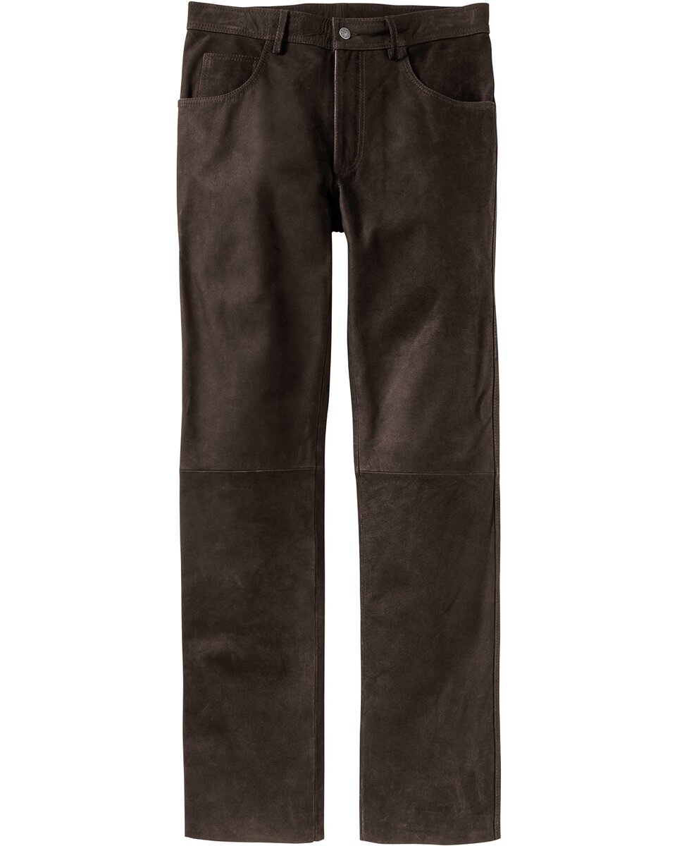 Luis Steindl Buffalo leather pants (Brown)