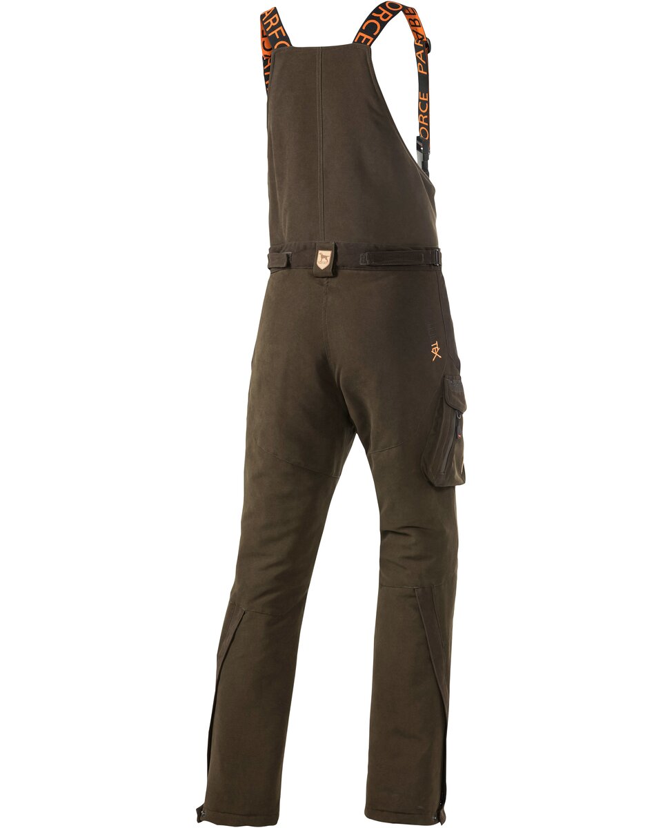 Parforce Women's winter hunting trousers Huntex Take-Off bib (Olive)