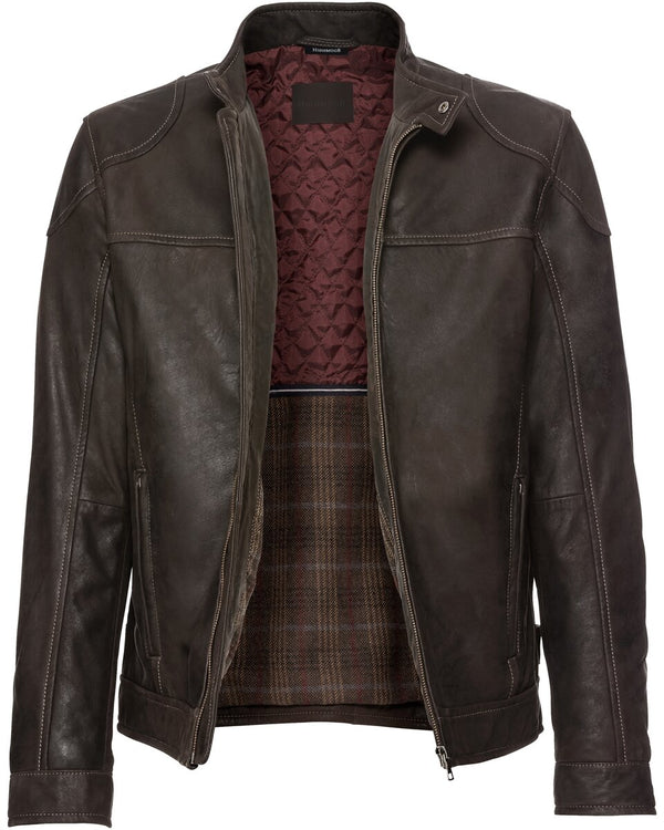 Highmoor Leather jacket (Brown)