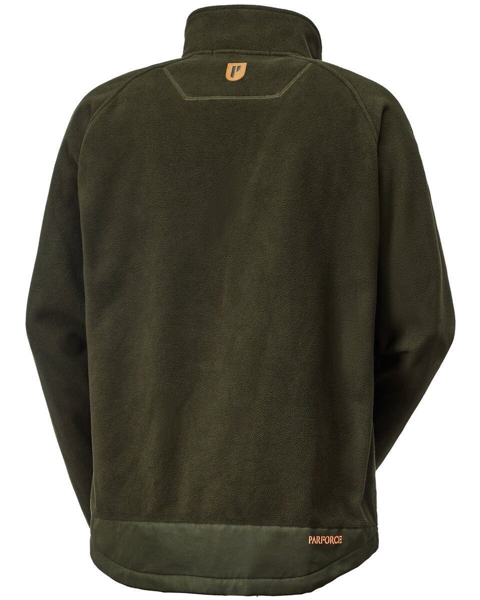 Parforce Reversible fleece jacket Reverse Pro (Olive/signal orange)