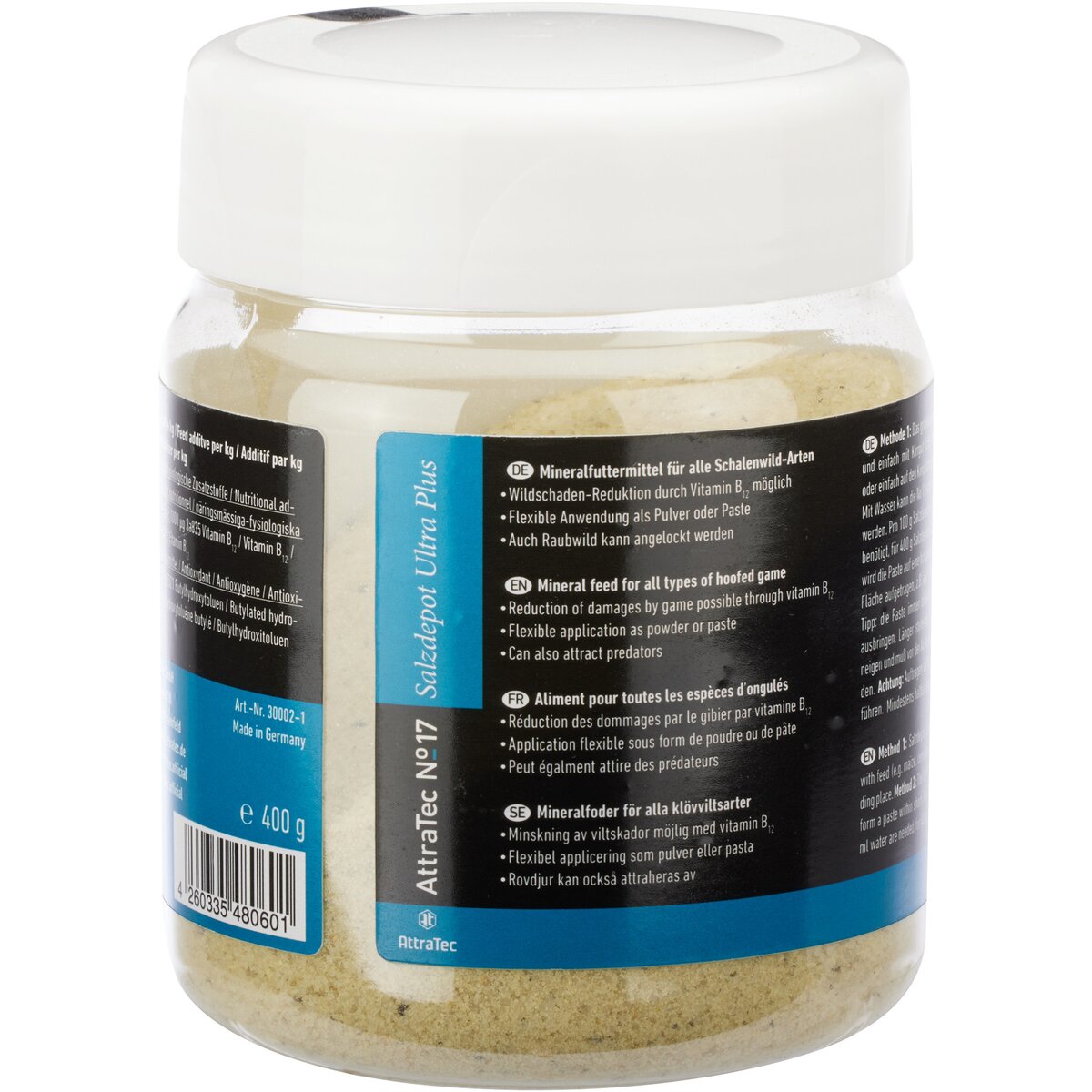 AttraTec Mineral feed No 17 Salt Depot Ultra Plus (400g can) 0,4 kg