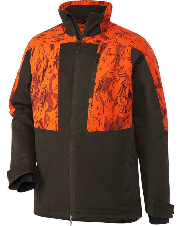 Parforce Driven hunt functional jacket (Olive/signal camouflage)