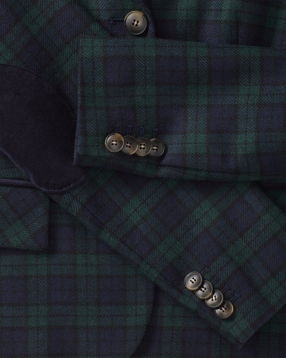 Highmoor Blackwatch blazer (Marine)