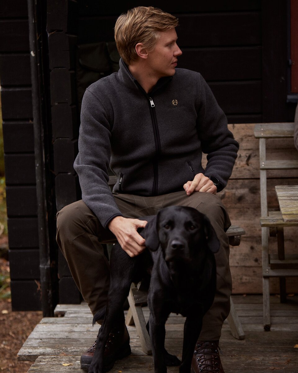 Chevalier Mainstone fleece jacket (Anthracite)