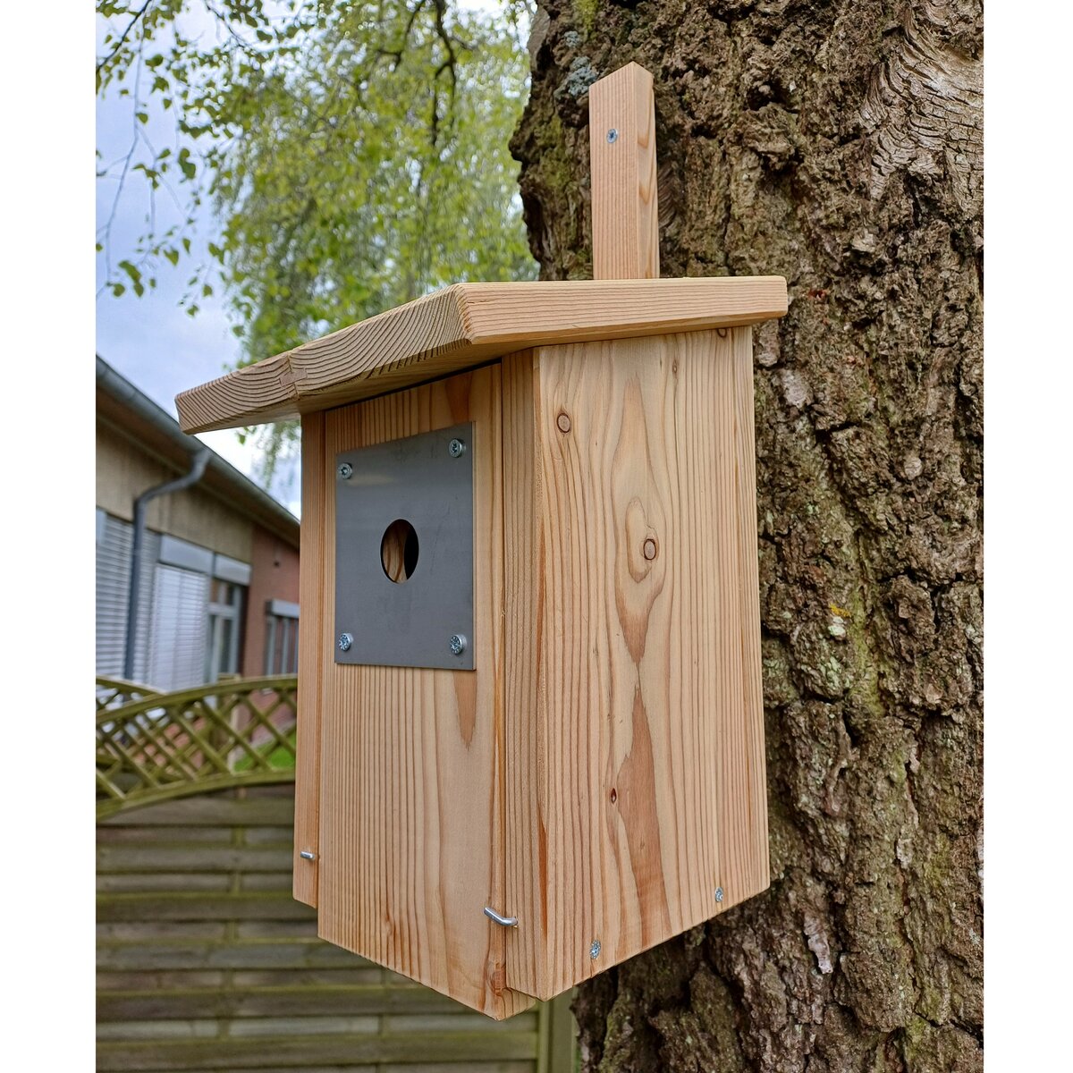 Wald & Forst Dobuma ligzdošanas būris (Ieejas atveres izmērs 45 mm)