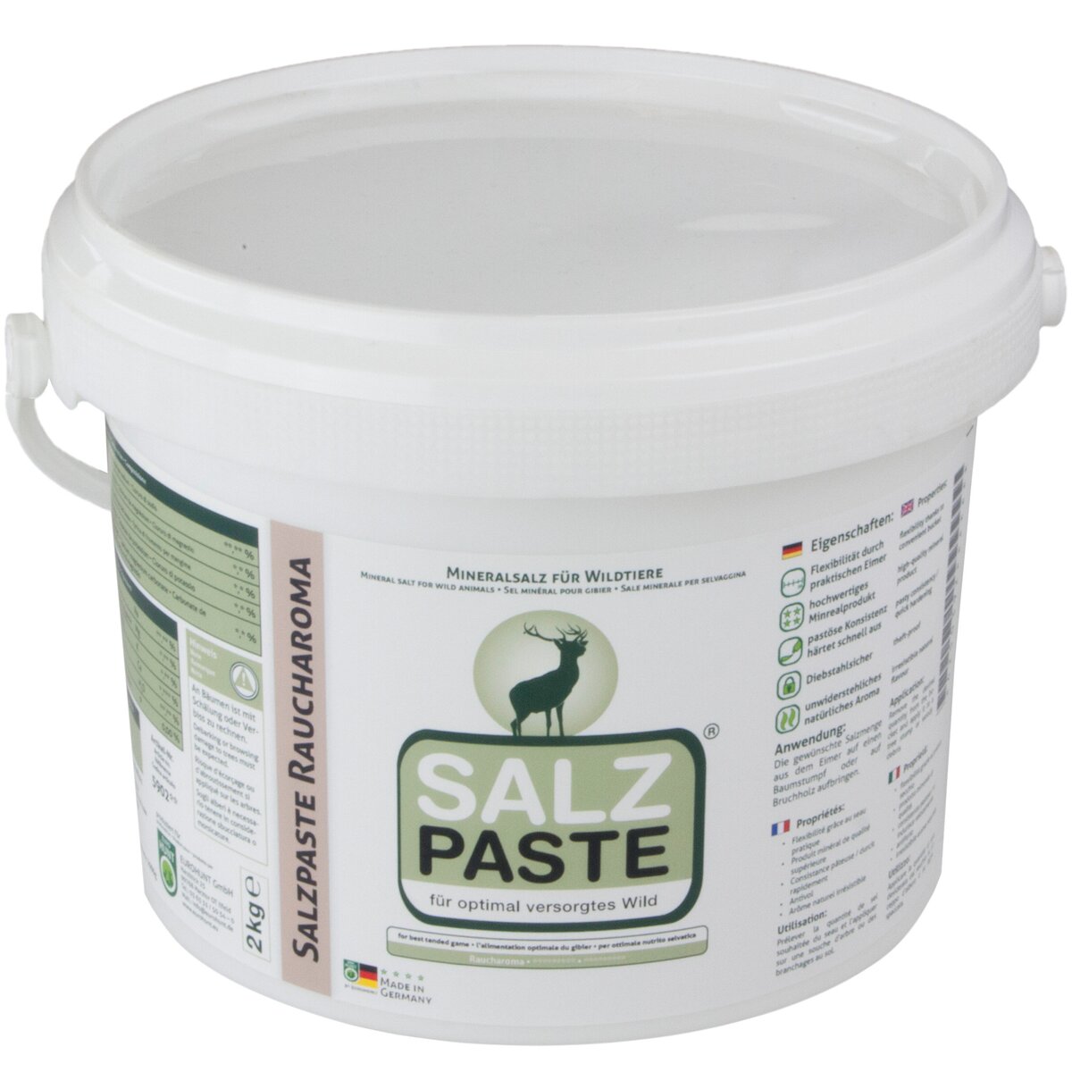 EUROHUNT Salt paste with smoke aroma 2 kg