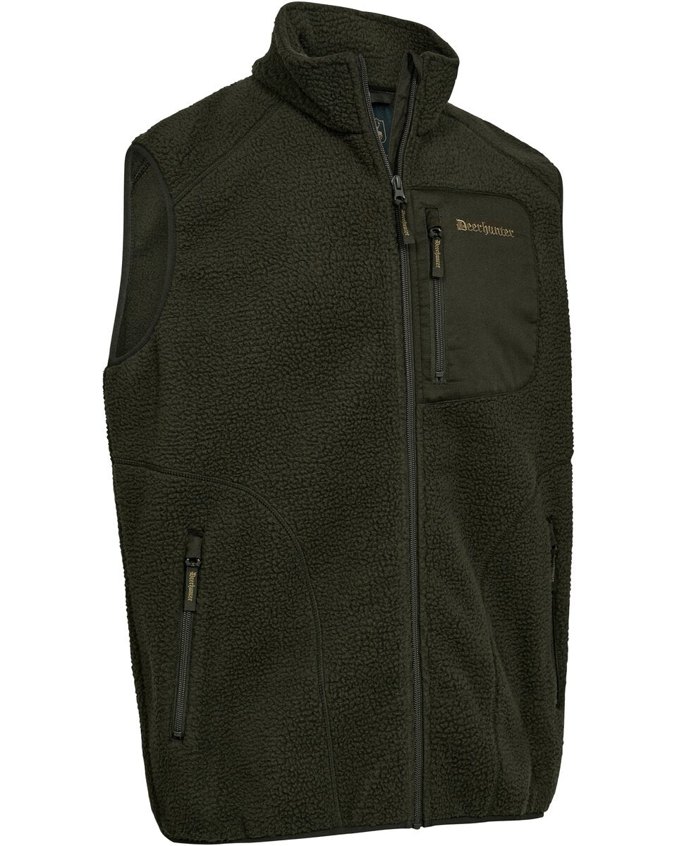Deerhunter Atlas fleece vest (Forest Green)