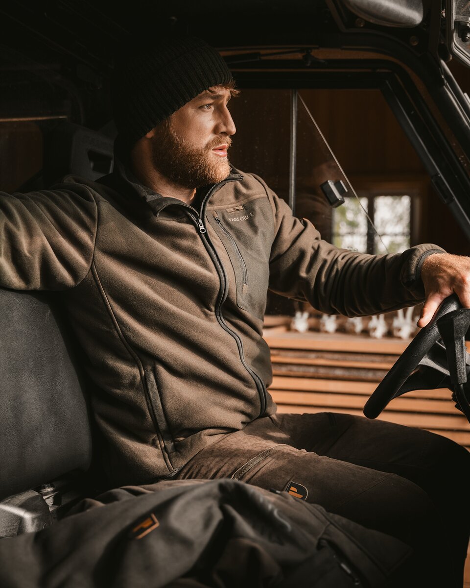 Parforce Sherpa fleece jacket Silence (Olive)