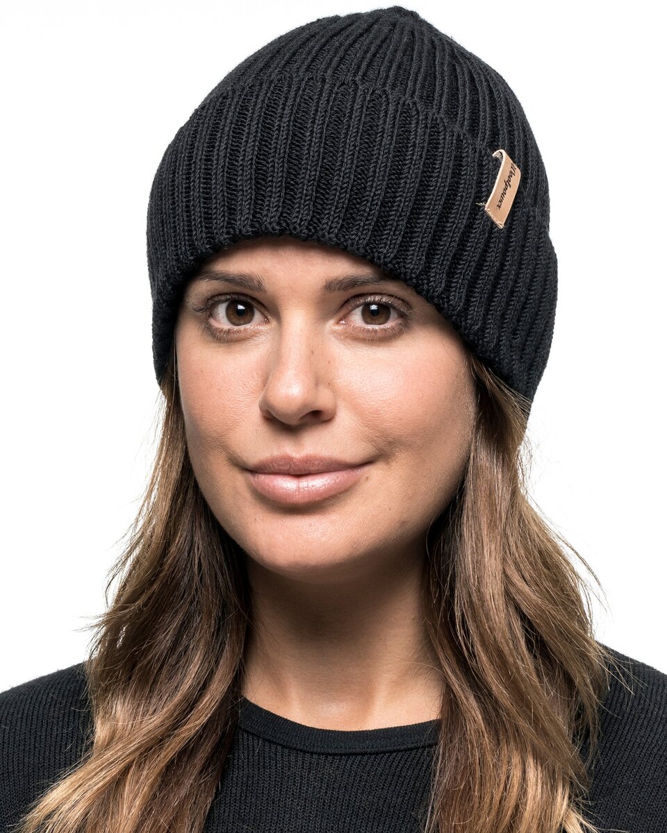 Woolpower Beanie Rib (Black)