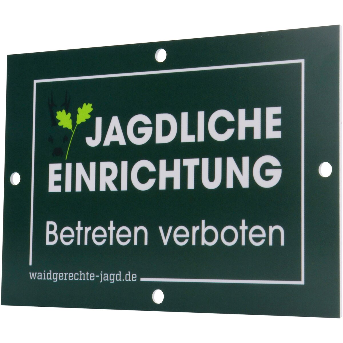 Waidgerechte Jagd Hunting equipment sign – pack of 10