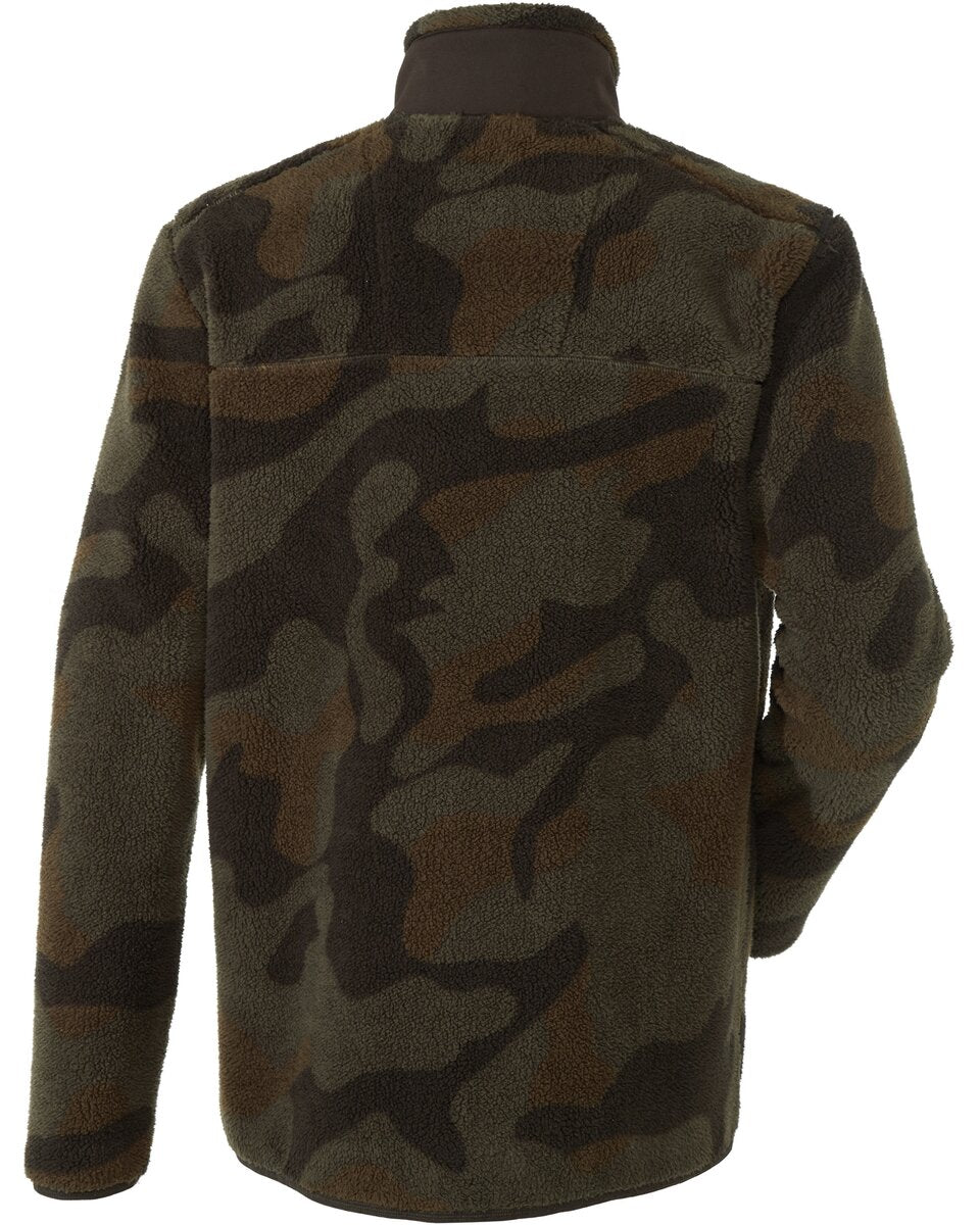 Wald & Forst flīsa jaka Camo (Olīvu kamuflāža)
