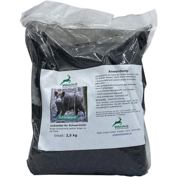 Wildlutscher pievilinātājvielas vannotnes pulveris (saturs 2,5 kg) 2,5 kg