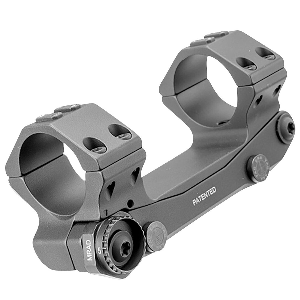 Крепление ERATAC Block Ø 30 мм с регулируемым наклоном 0-20 MIL/mrad с рычагом (общая высота 20,0 мм)