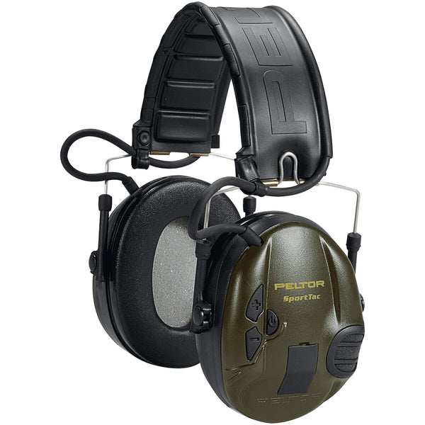 3M Peltor SportTac active hearing protection (green/orange)