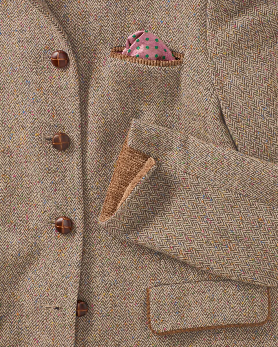 Reitmayer Herringbone frock coat (Brown beige)
