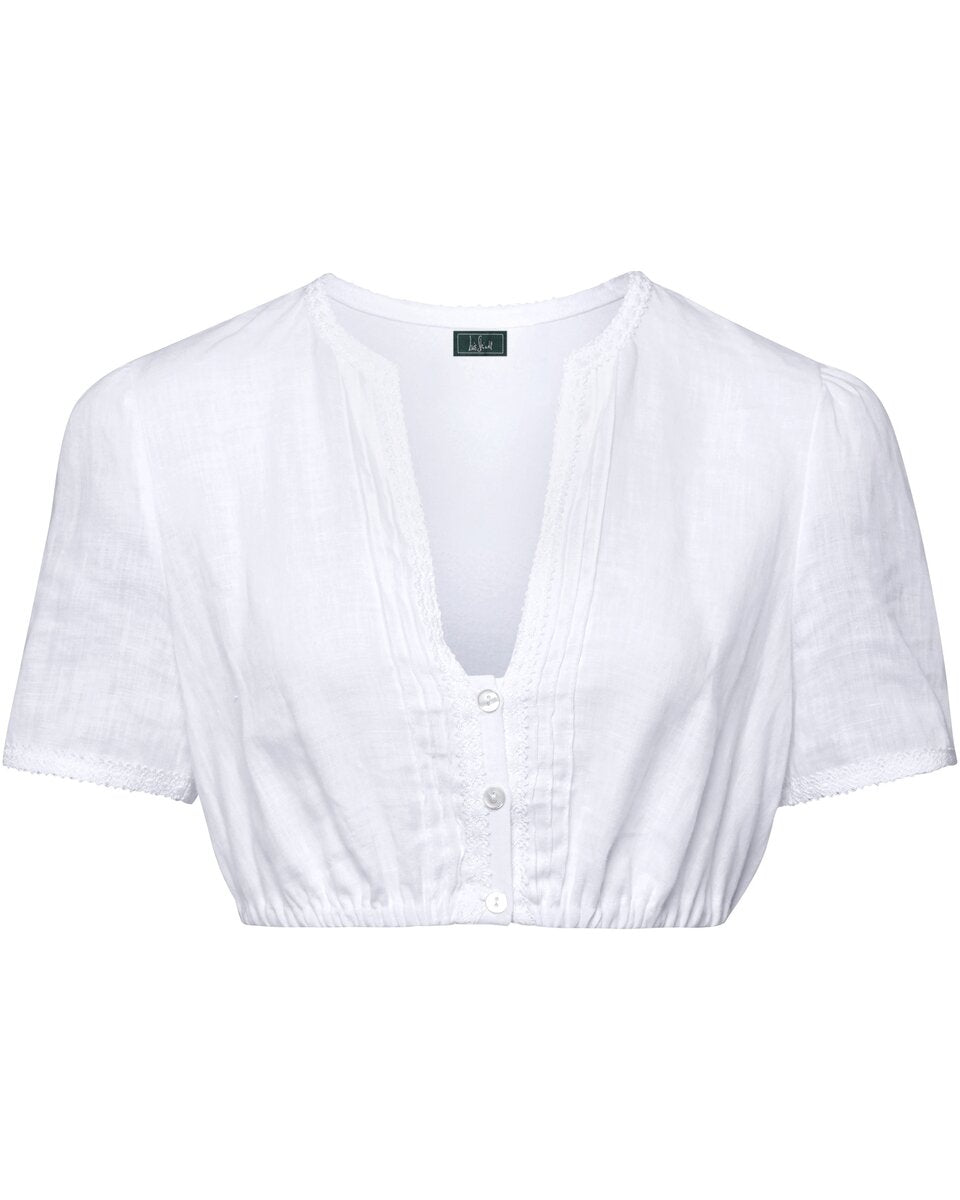 Luis Steindl Dirndl blouse (White)