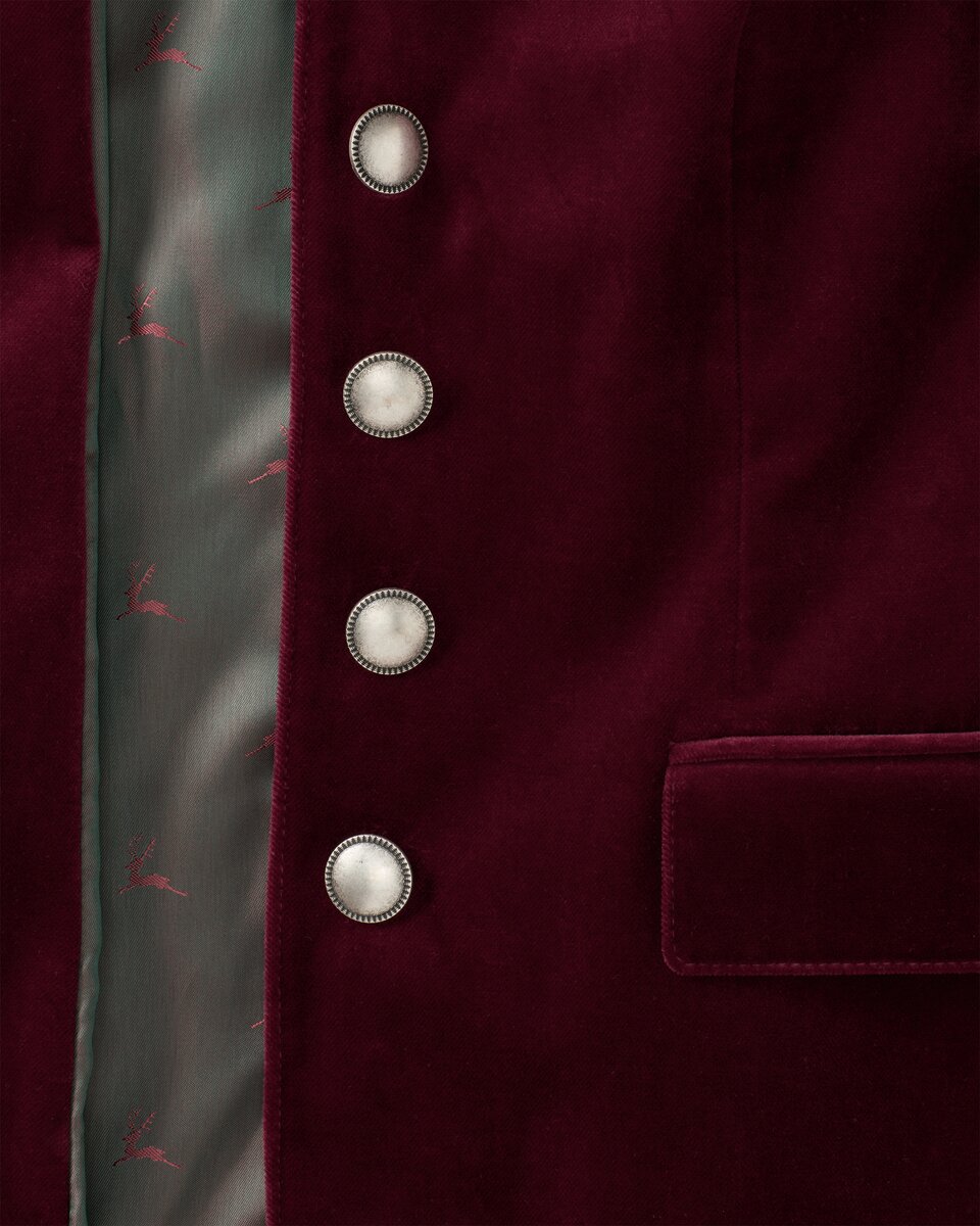 Reitmayer Velvet frock coat (Wine red)