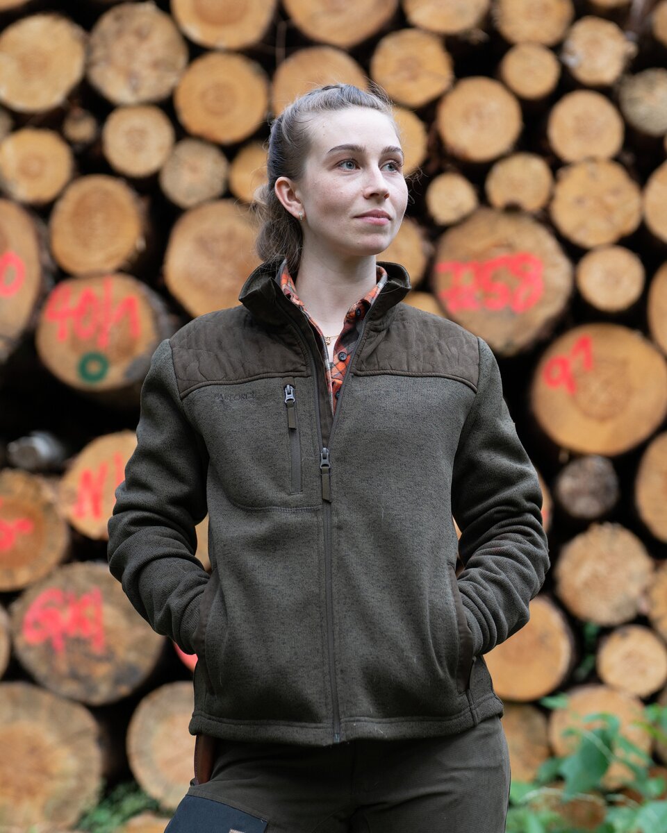 Parforce Women's fleece jacket (Olive)