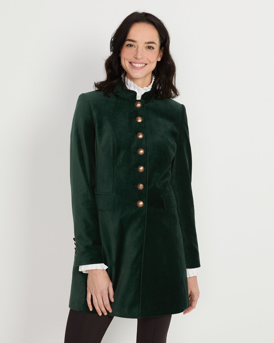 Reitmayer Velvet frock coat (Green)