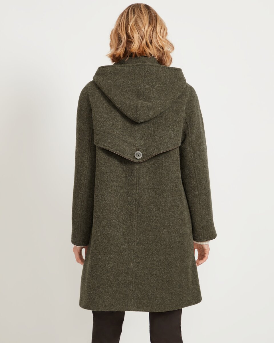 Highmoor Shepherd's loden parka (Autumn leaves)