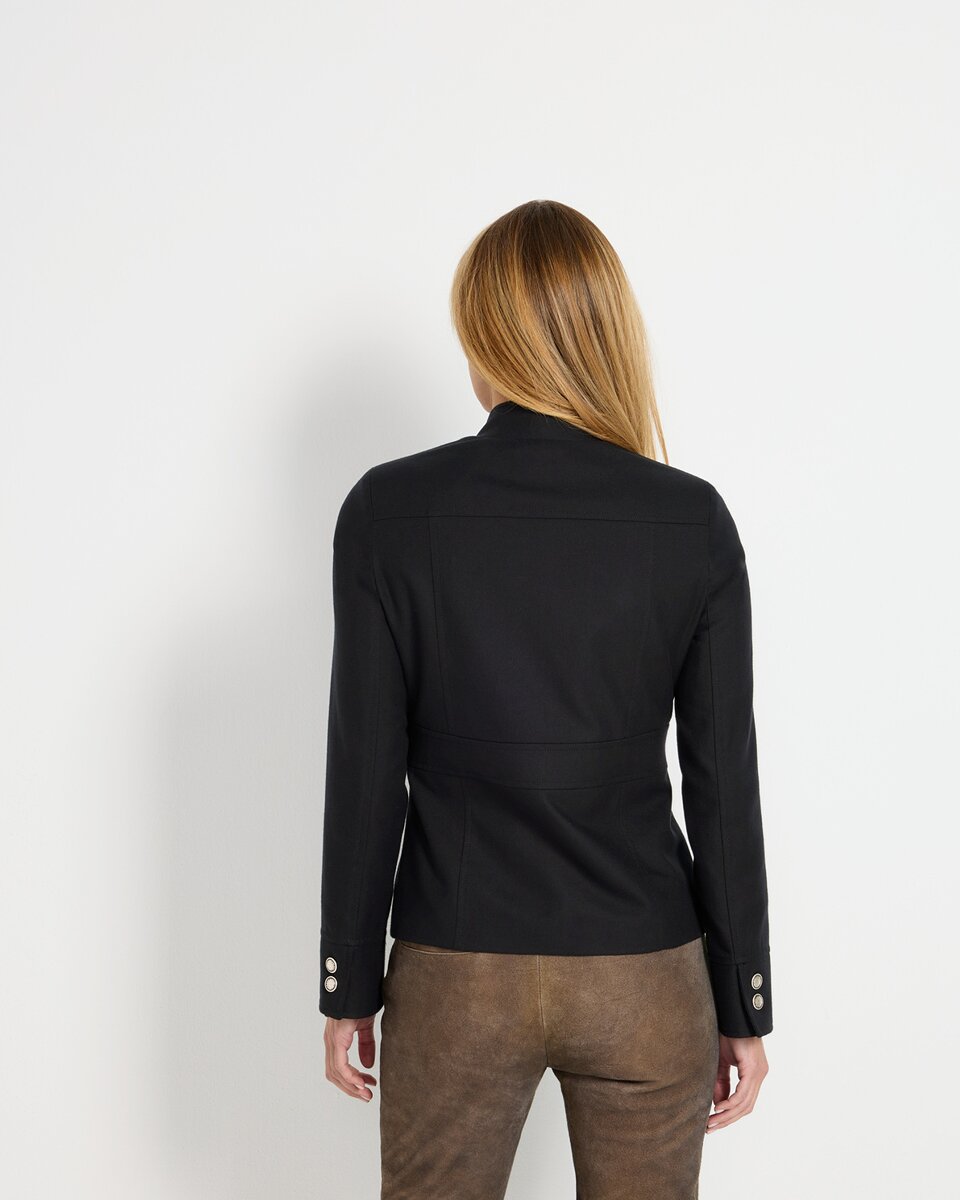 Reitmayer Jacket with stand-up collar (Black)