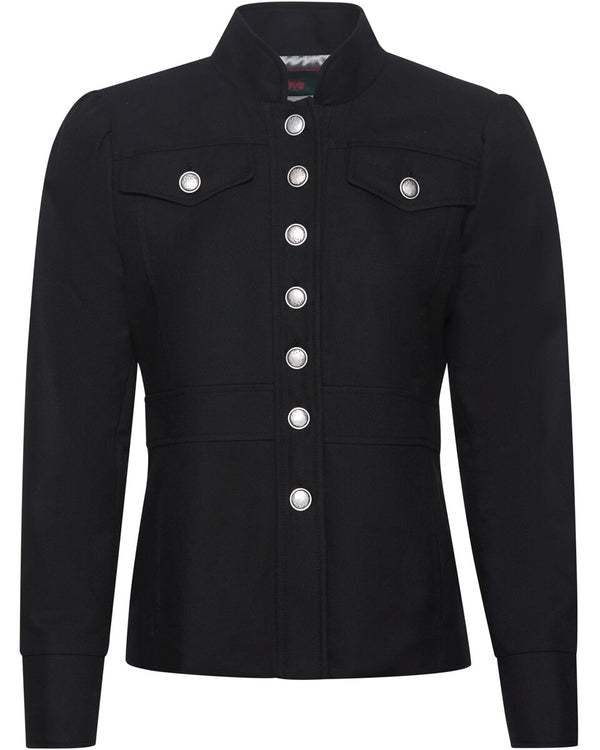 Reitmayer Jacket with stand-up collar (Black)