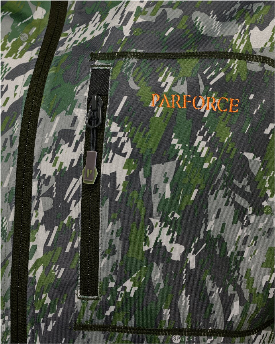 Parforce greenSphere® fleece jacket (Olive camo)
