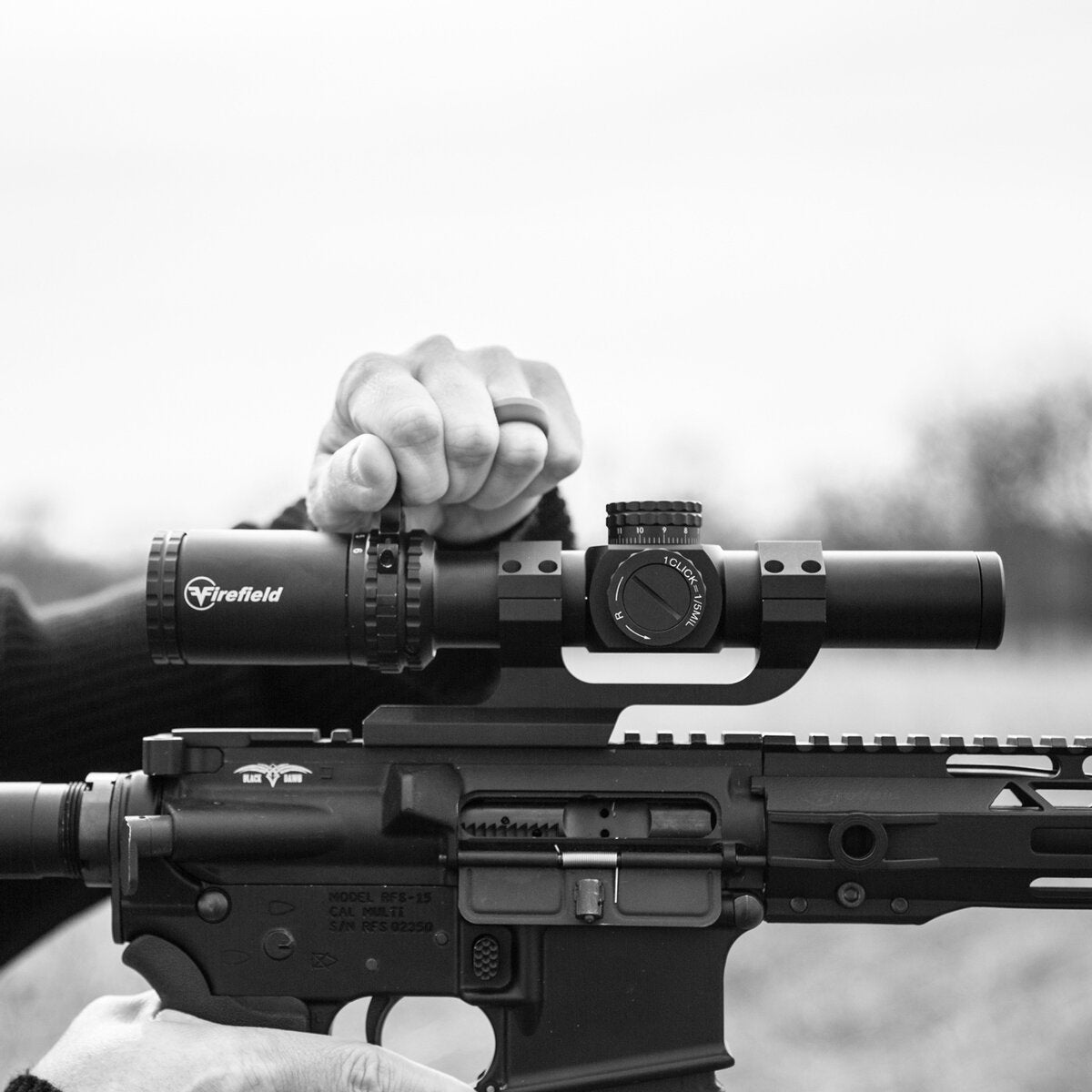 Прицел Firefield Riflescope RapidStrike 1-6x24 SFP Kit (Прицельная сетка Circle Dot)