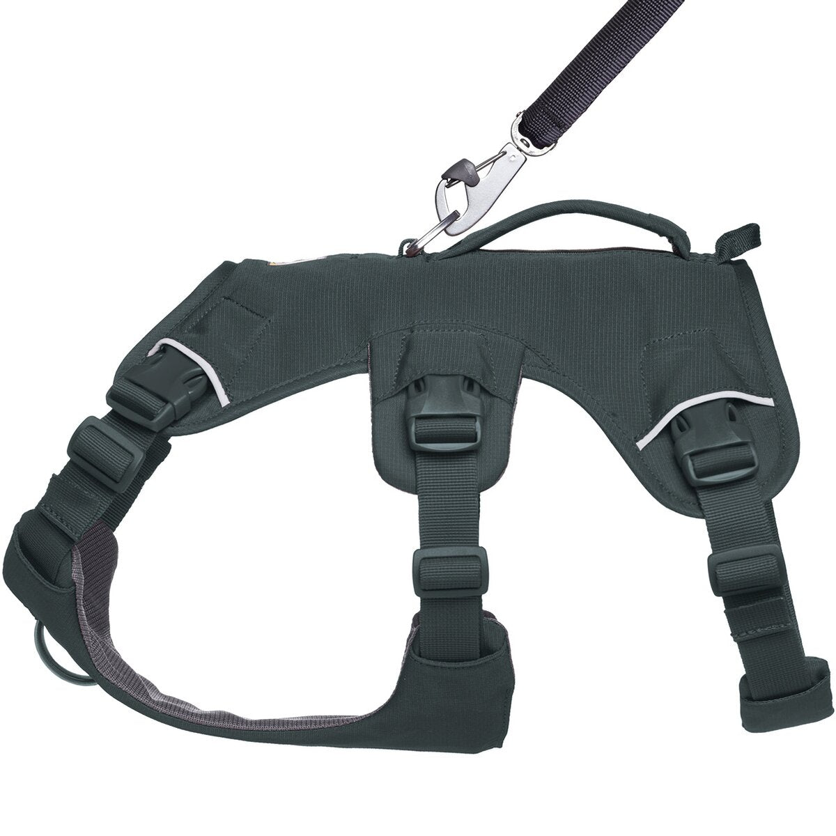 Ruffwear suņu iemaukti Web Master™ (M izmērs (krūšu apkārtmērs 69–81 cm) – bazalta pelēks)