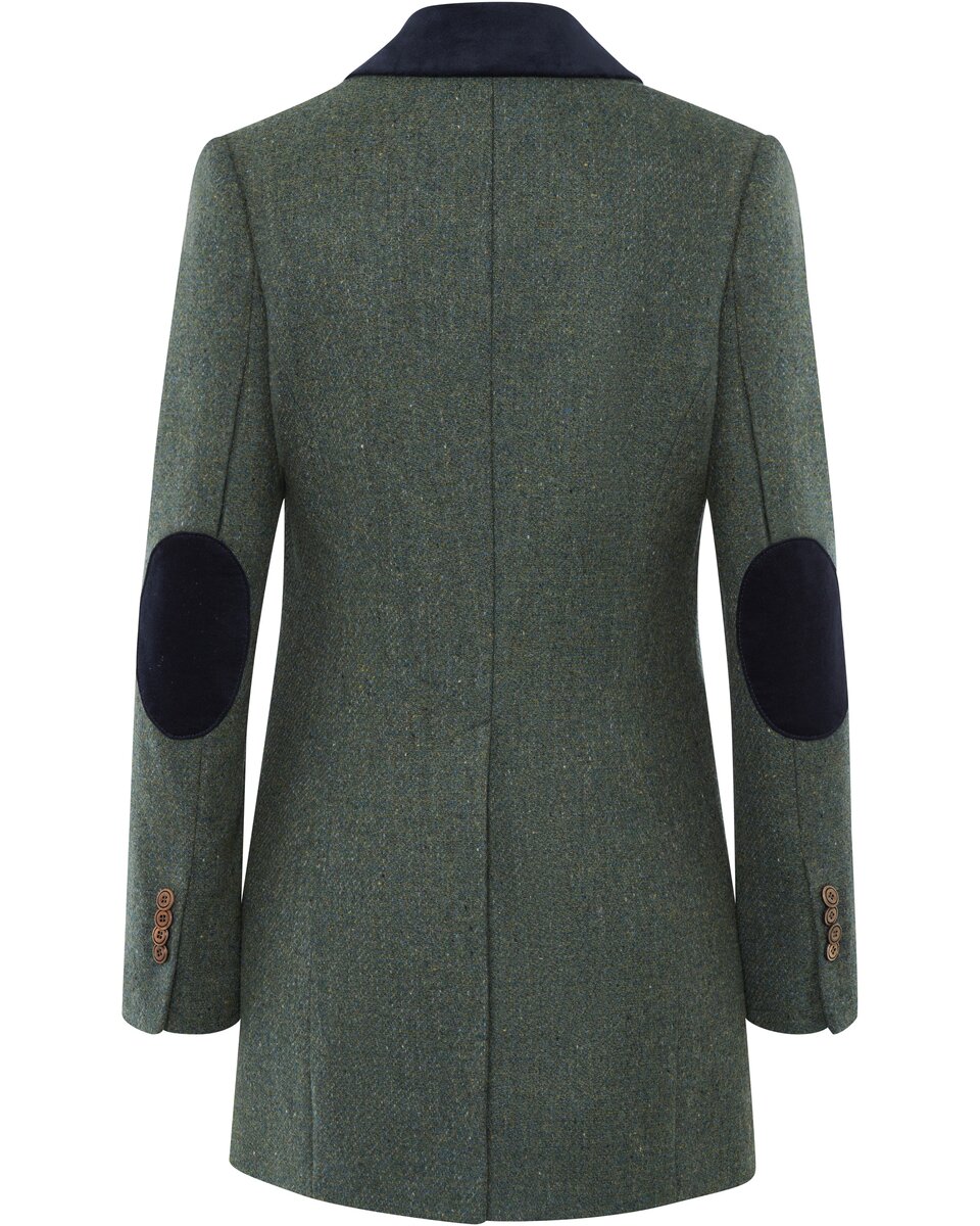 Reitmayer Tweed frock coat (Green Blue)