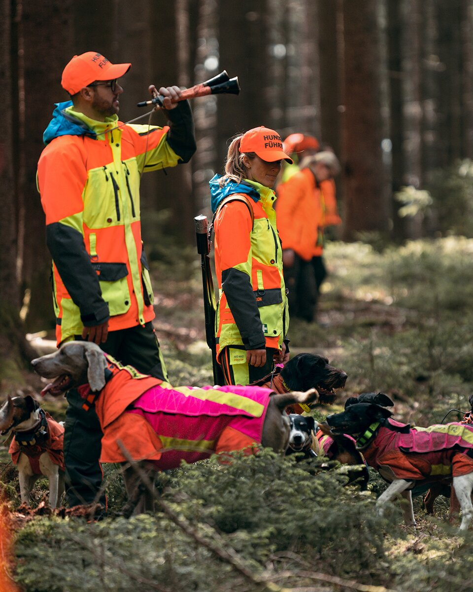 Parforce Dog handler jacket Hatz-Watz Evolution G2 (Signal orange/yellow)