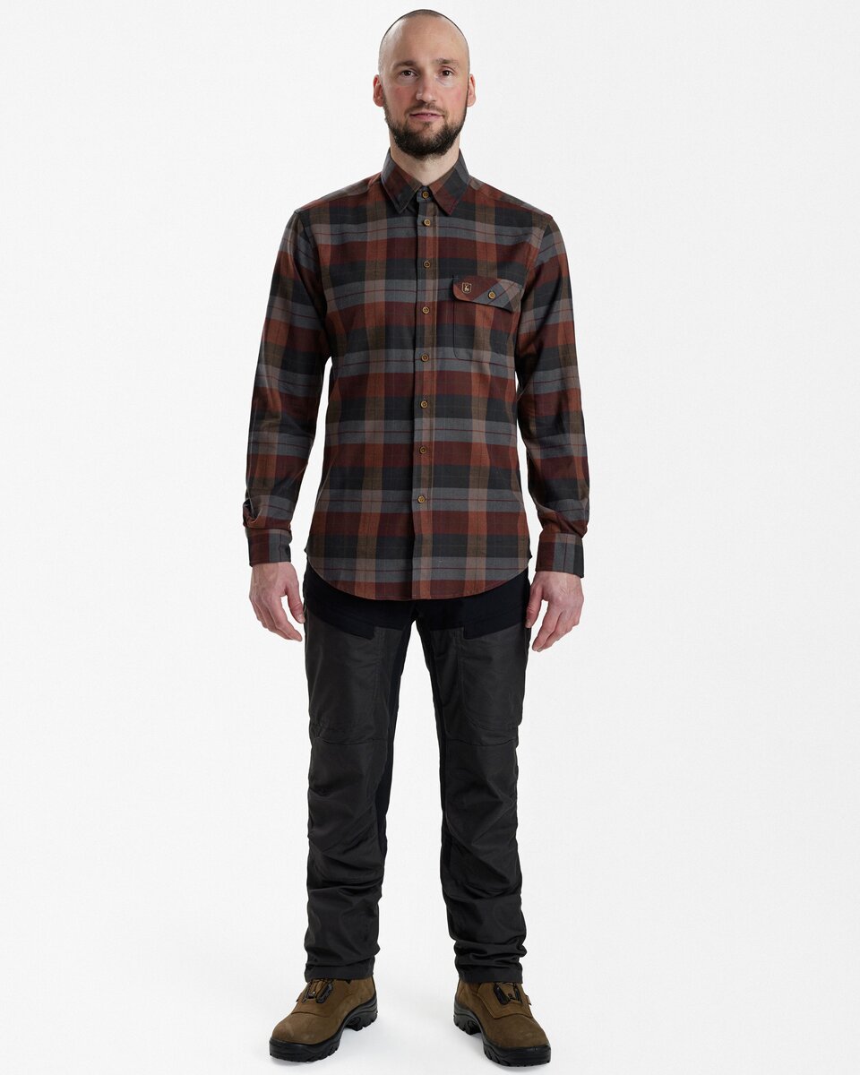 Рубашка Deerhunter Ryan (красная клетка)