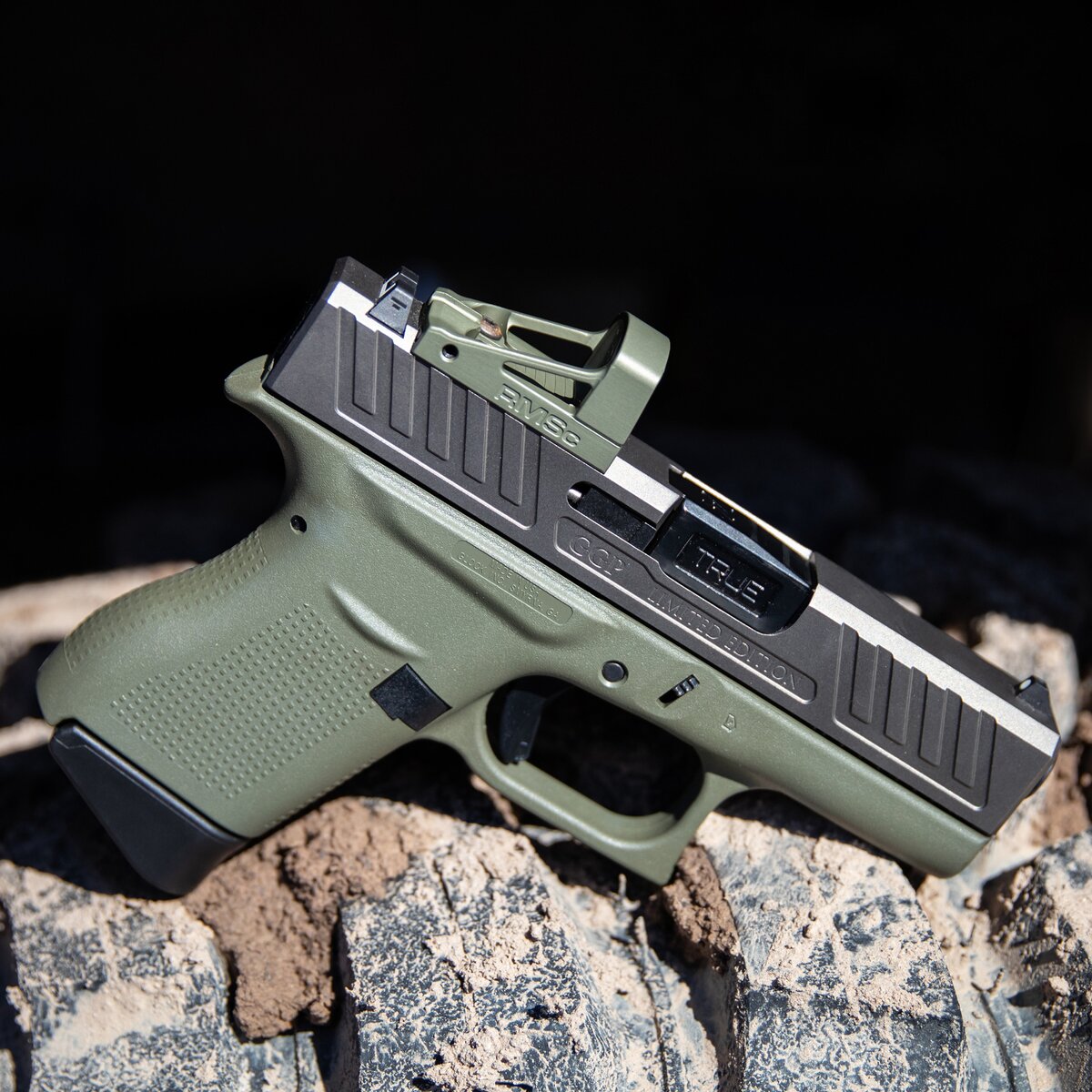 Shield Red dot sight RMSc (Olive Green – 4 MOA)