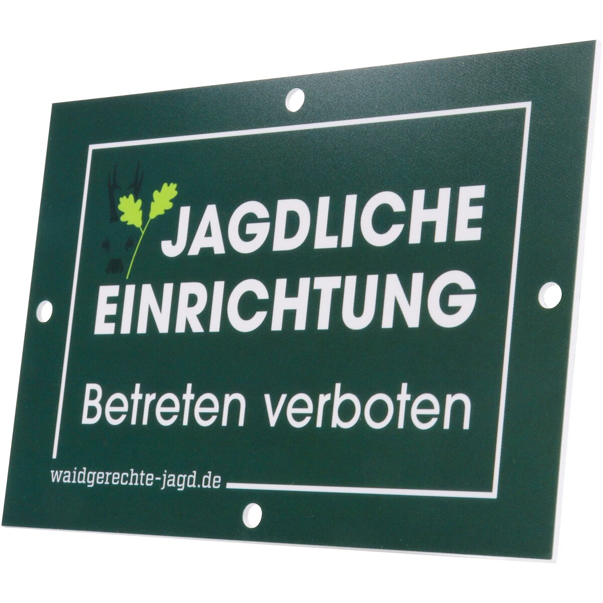 Waidgerechte Jagd Hunting equipment sign – pack of 10