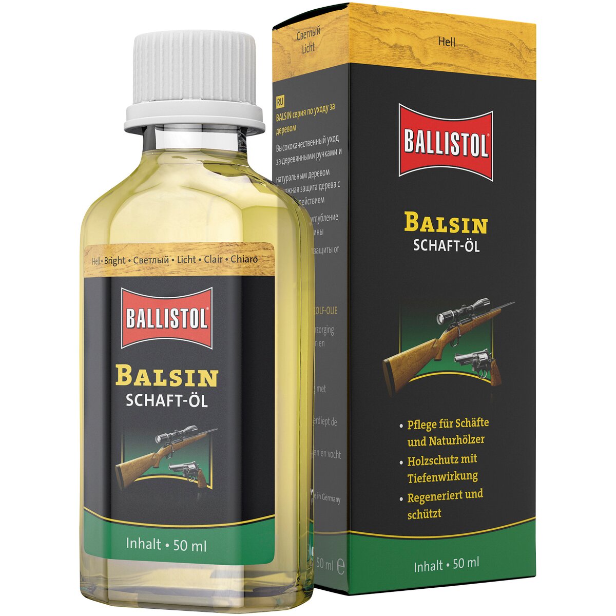 BALLISTOL Balsin shaft oil – light (50 ml bottle) 0,05 l
