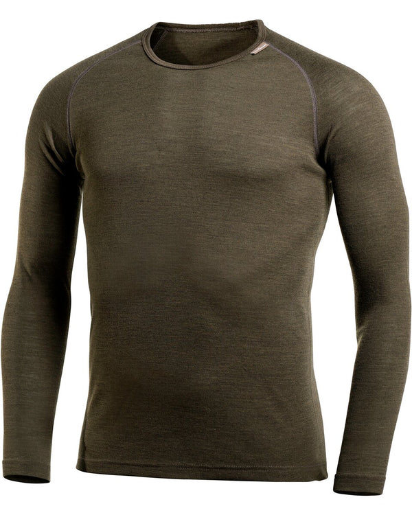 Woolpower Crewneck Lite apakškrekls (priežu zaļš)