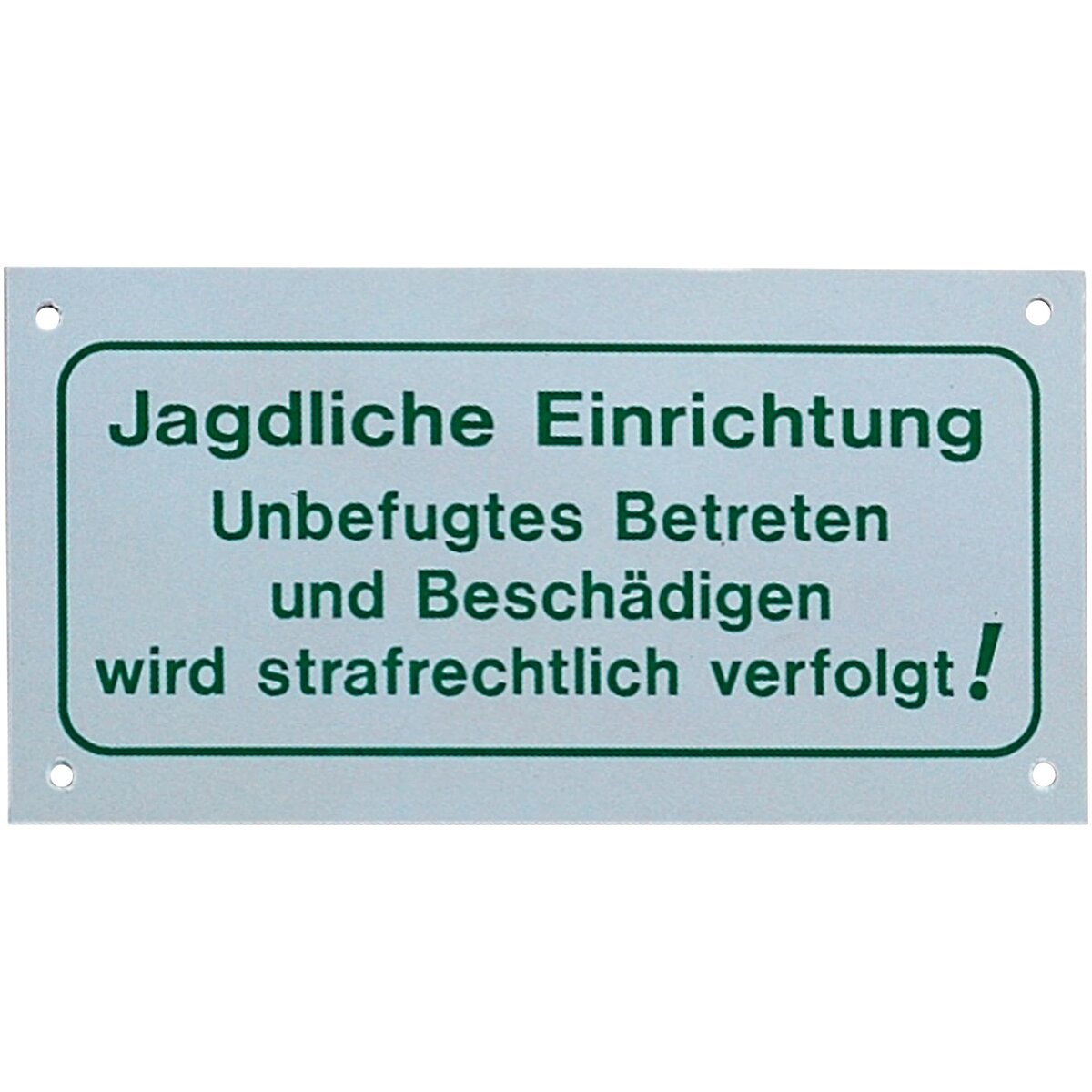 Dr. Gmünder Sign for district facilities