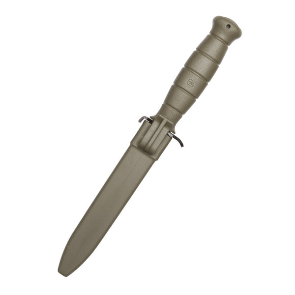 Glock FM81 field knife with saw (dark earth)
