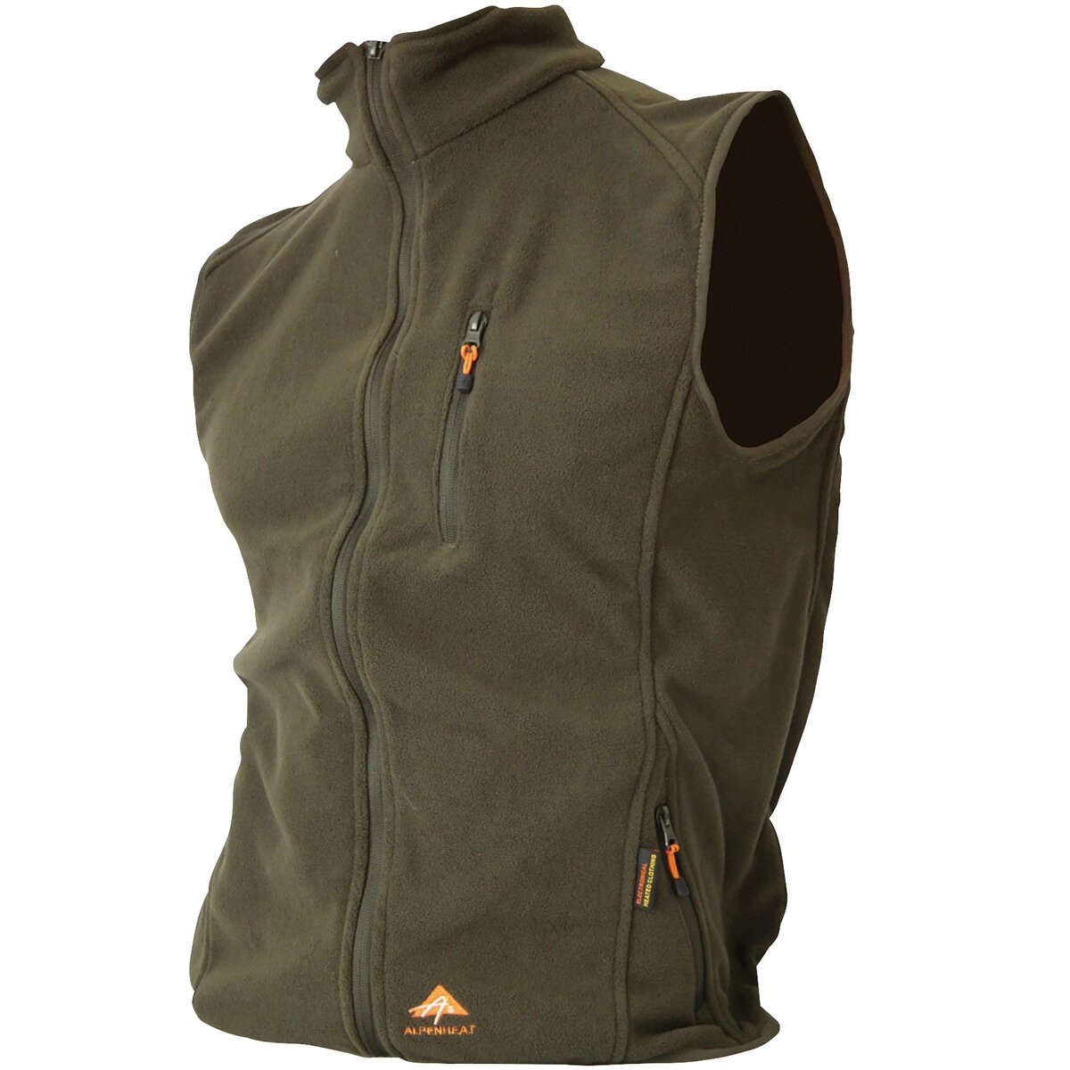 Alpenheat Apsildāmā veste FIRE-FLEECE AJ4 (zaļa)