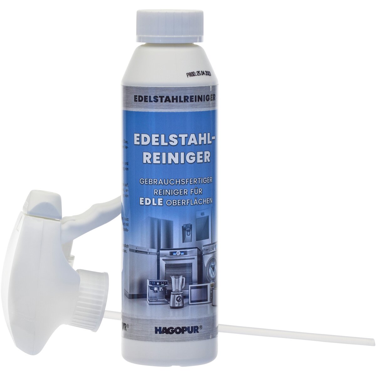 Hagopur nerūsējošā tērauda tīrīšanas aerosols 0,25 l