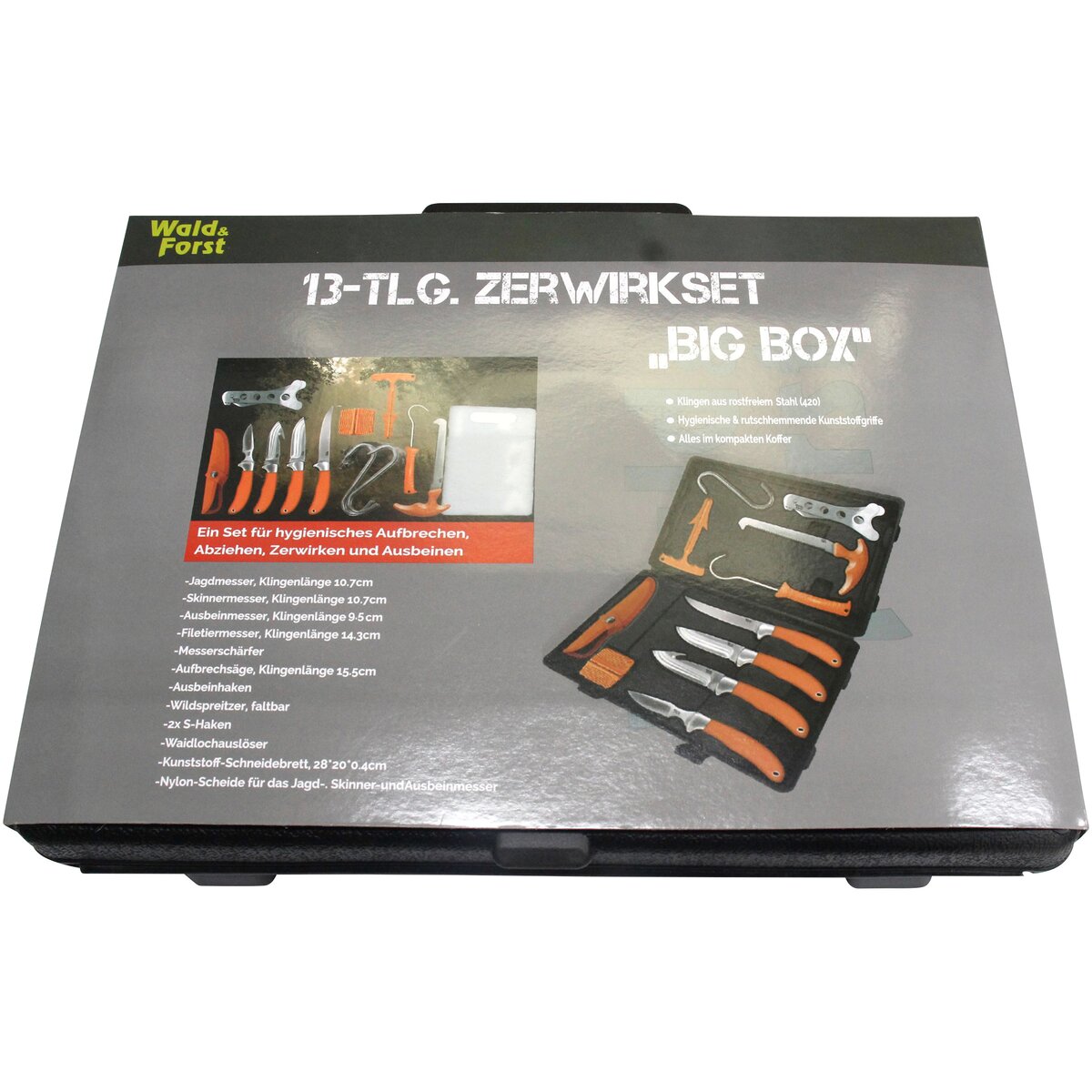 Wald & Forst Big Box grozāmais komplekts – 13 gab.
