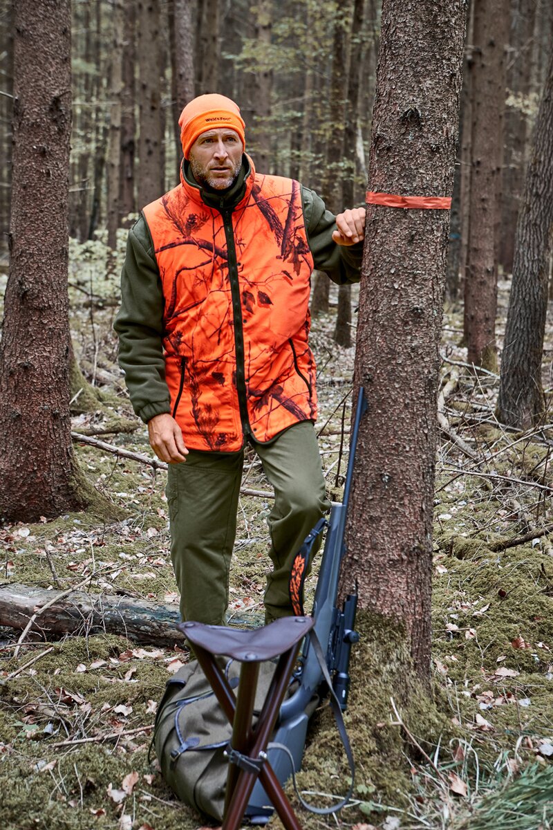 Wald & Forst kravas bikses ar termo oderi (olīvzaļas)
